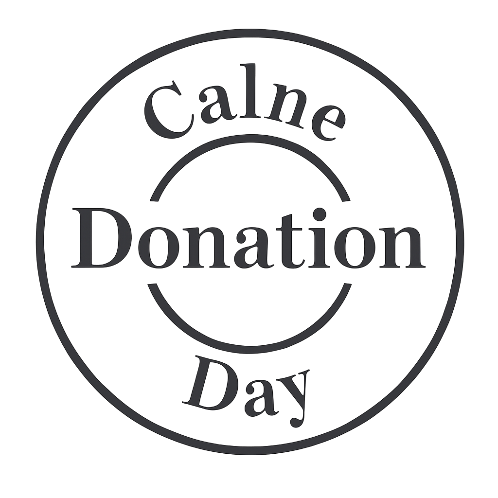 Calne Donation Day logo